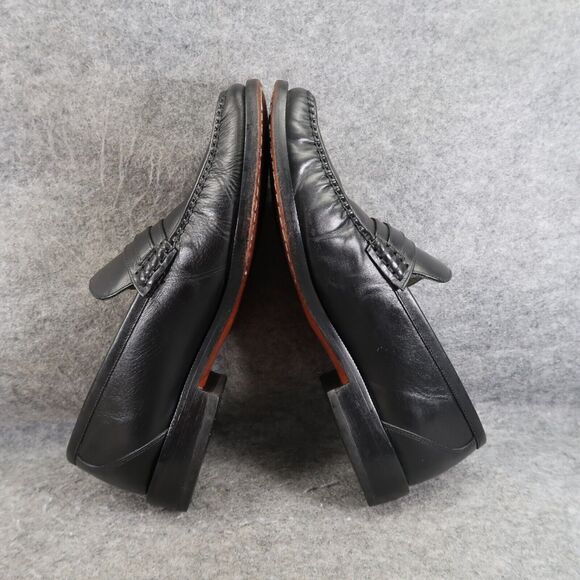 Calimod Shoes Mens 41 Loafer Moccasin Classic Slip On Leather Lifestyle Black main image 8